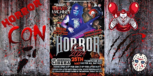 Horror Con at St. Andrews Cinema & Event Center primary image