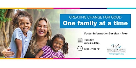 Family Support Services – Foster Information Session