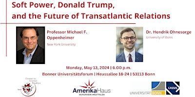 Imagem principal do evento Soft Power, Donald Trump, and the Future of Transatlantic Relations