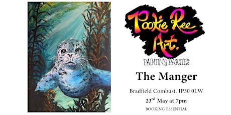 Paint and Sip - Sealed with a Kiss - Thursday 23 May -  The Manger, BSE