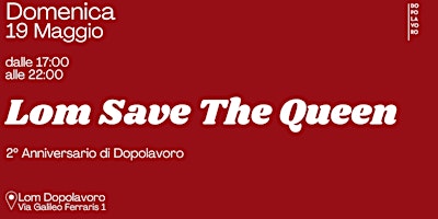 Lom Save The Queen primary image