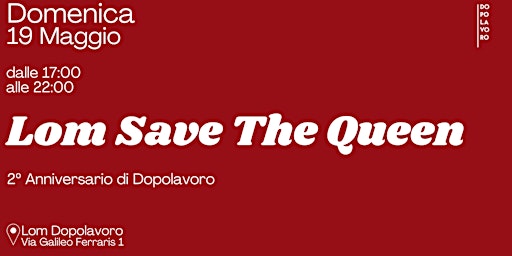 Lom Save The Queen primary image