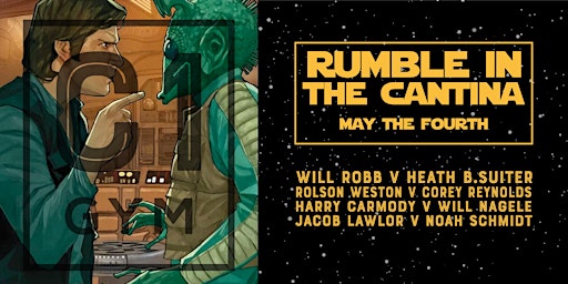 Imagem principal do evento Rumble in the Cantina