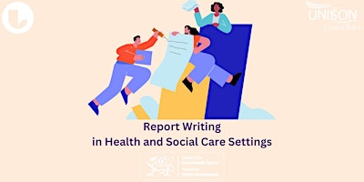 Imagen principal de Report Writing in Social Care(17&18 September 2024 at  9.30am -1:00pm)