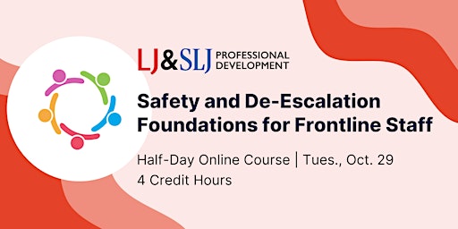 Imagen principal de Safety and De-Escalation Foundations for Frontline Staff