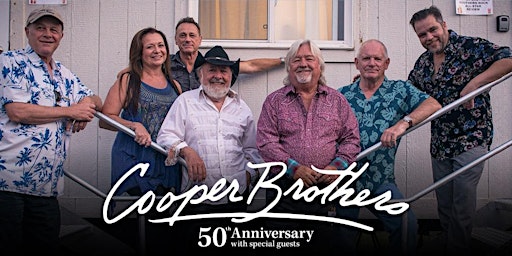 Imagem principal do evento The Cooper Brothers 50th Anniversary