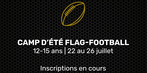 Hauptbild für Camp d'été Flag-Football Féminin du Noir et Or du Cégep de Valleyfield
