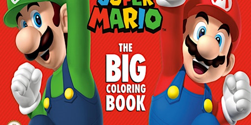 Image principale de READ [PDF] Super Mario The Big Coloring Book (NintendoÂ®) Read PDF