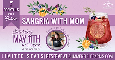 Immagine principale di Cocktails with Caren: Sangria with Mom 