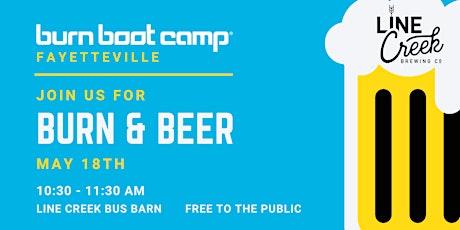 BURN & BEER Burn Boot Camp presents Line Creek Pop Up Camp