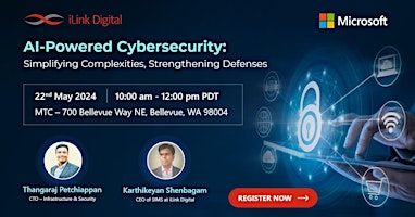 Microsoft Lunch Event on AI-Powered Cybersecurity - Bellevue, Washington  primärbild