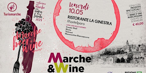 Imagem principal do evento Ristorante La Ginestra - Marche Wine & Beer Experience