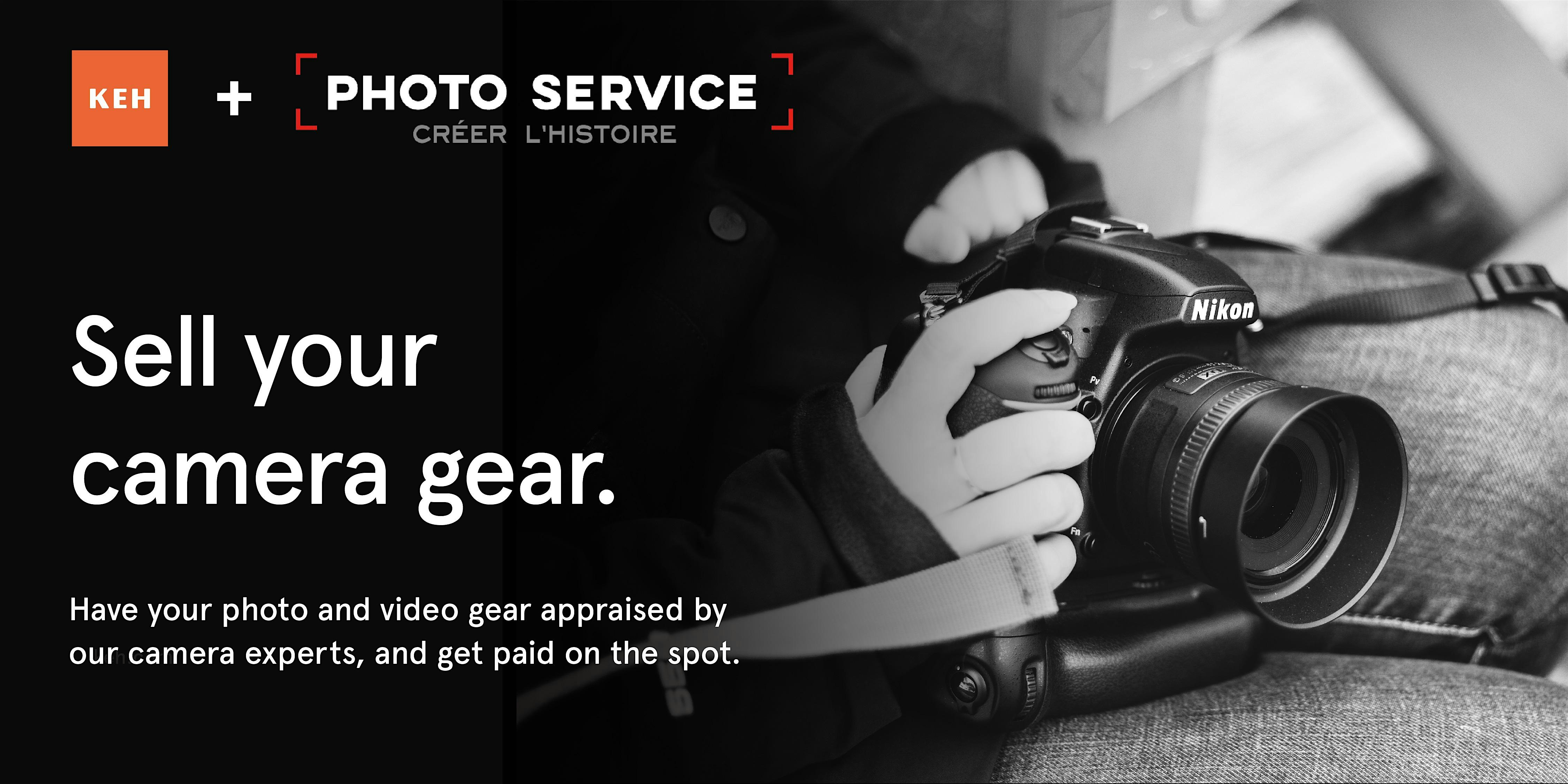 Sell your camera gear (free event) at Photo Service