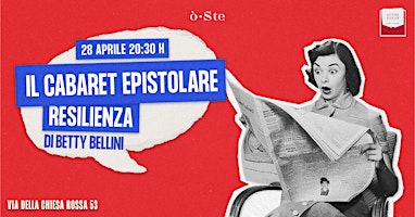 Hauptbild für Il Cabaret Epistolare | Di Betty Bellini | 28.04.24