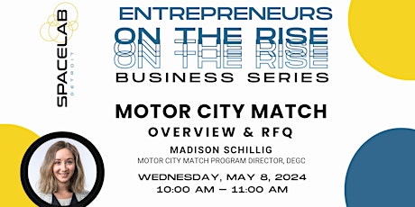 DEGC - Motor City Match Overview & RFQ