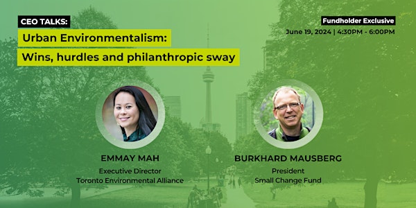 Urban Environmentalism: Wins, hurdles and philanthropic sway