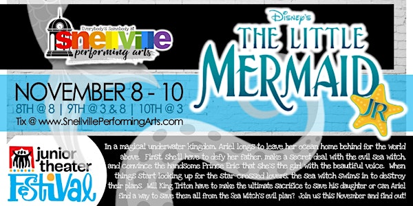 Snellville Performing Arts presents Disney's The Little Mermaid, Jr