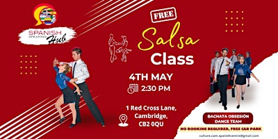 Primaire afbeelding van Salsa class - FREE EVENT