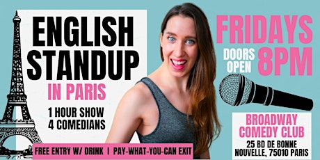 Primaire afbeelding van English Stand Up Comedy Showcase - Coucou Comedy