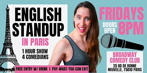 Primaire afbeelding van English Stand Up Comedy Showcase - Coucou Comedy