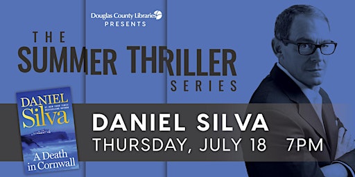 Primaire afbeelding van DCL Summer Thriller Series: NYT Bestselling Author Daniel Silva
