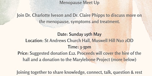 Imagem principal do evento Menopause Meet Up