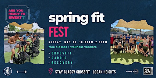 Primaire afbeelding van Spring Fit Fest: Free Fitness Classes + Recovery Sessions!