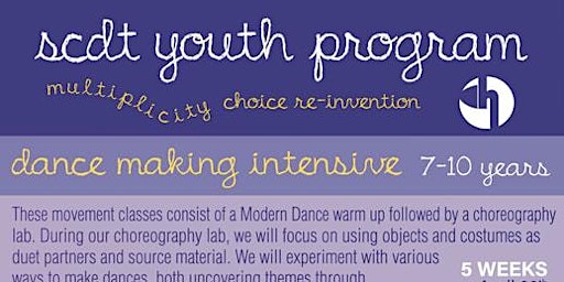 Hauptbild für Winter/Spring '24 Hatchlings: Dancemaking for Young Artists (ages 7-12)