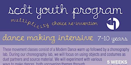 Winter/Spring '24 Hatchlings: Dancemaking for Young Artists (ages 7-12)