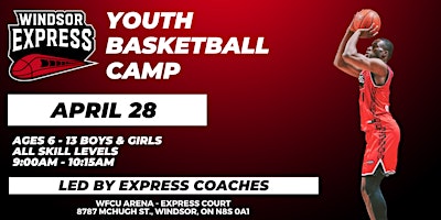 Windsor Express Youth Basketball Camp primary image