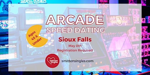 Imagem principal do evento Arcade Speed Dating - Sioux Falls Ages 45 and Under