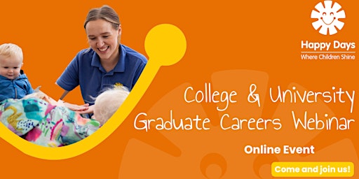 College & University Graduate Early Years Careers Webinar primary image