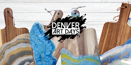 Imagen principal de Create Your Own Resin & Wood Cheese Board at Woods Boss | Date & Create Series | Denver Art Days