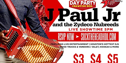 LATEX FEST CRAWFISH BOIL & DAY PARTY w/ J PAUL JR LIVE primary image