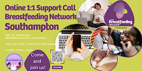 Online 1:1 Support Video Call - Breastfeeding Network Southampton