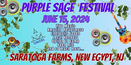 Purple Sage Festival: Rebirth, Reconnect, Recieve primary image