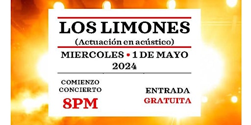 Hauptbild für LOS LIMONES EN CONCIERTO ACÚSTICO