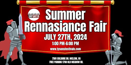 Summer Renasiance Fair primary image