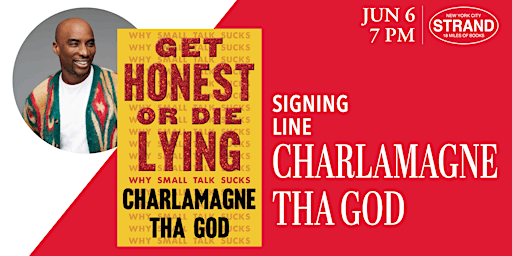 Imagem principal do evento Charlamagne Tha God + Ivy Rivera: Get Honest or Die Lying