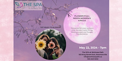Imagem principal do evento Flower Full Moon Women's Circle