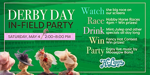 Imagem principal do evento Hi Lawn's Derby Day In-Field Party