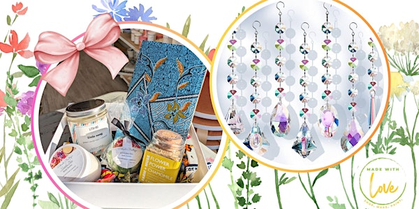 Mothers Day Crafts! Make a Sun Catcher & Gift Basket