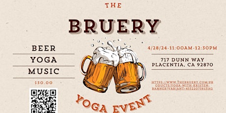 Yoga and Beer Event!!