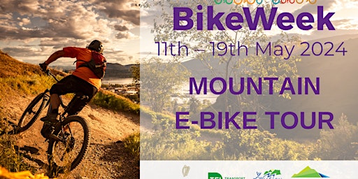 Primaire afbeelding van Mountain E-Bike Tour - Bike Week 2024 - Ballinastoe Wood 1:30pm