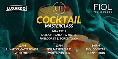 Cocktail Masterclass with Mixologist Experts Mr. G & Kevin Kos! primary image