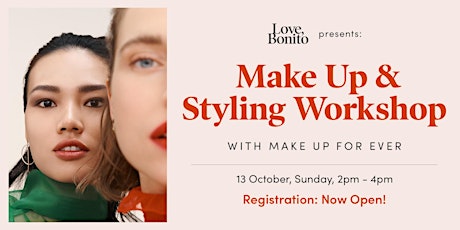 Love, Bonito Presents: Make Up and Styling Workshop with Make Up For Ever primary image