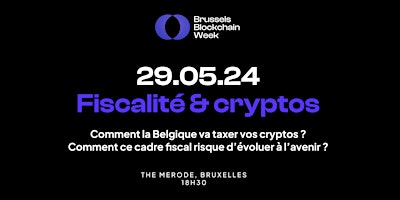 Fiscalité sur vos cryptos en Belgique primary image