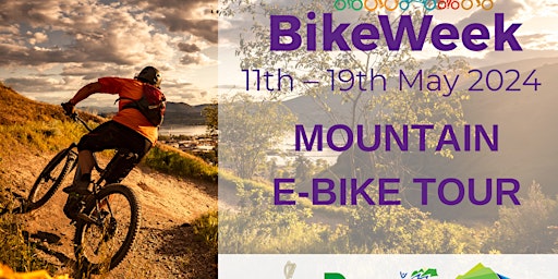 Imagen principal de Mountain E-Bike Tour - Bike Week 2024 - Ballinastoe Wood