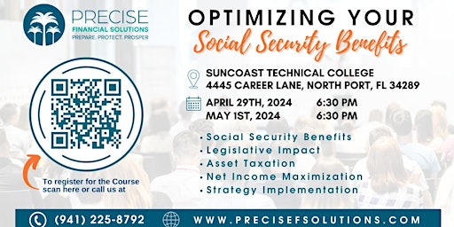 Image principale de Optimizing Your Social Security Benefits