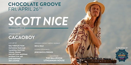 Hauptbild für Chocolate Groove presents: Scott Nice - Live in Toronto